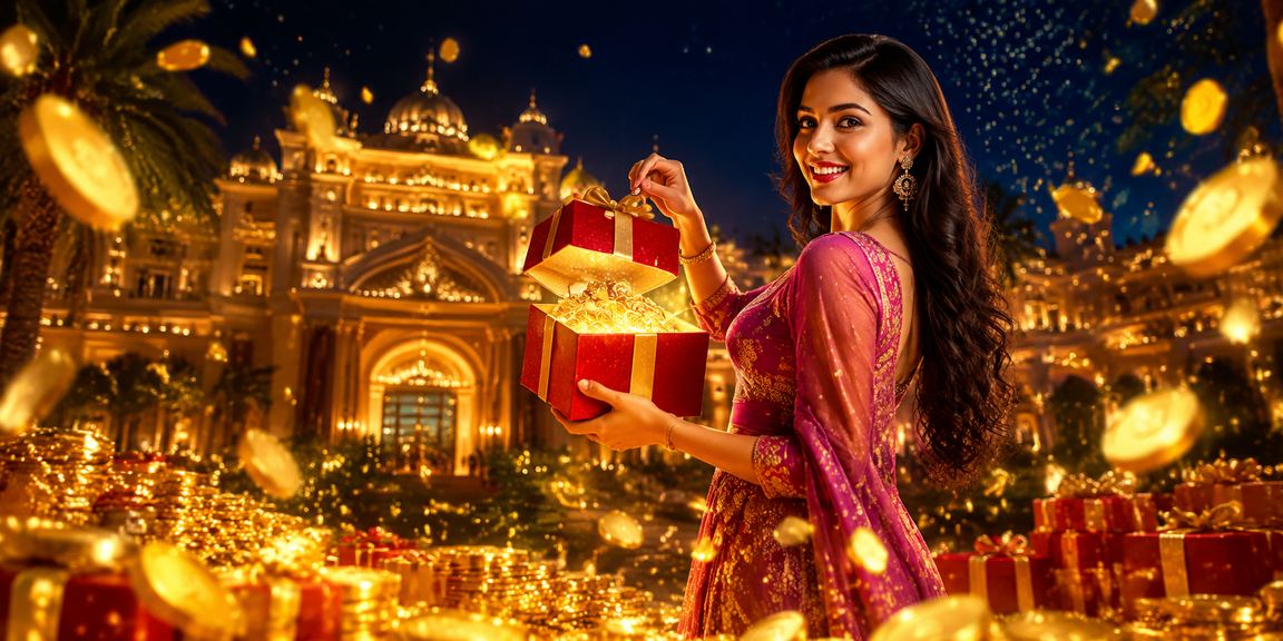 Indian woman registering on casino app